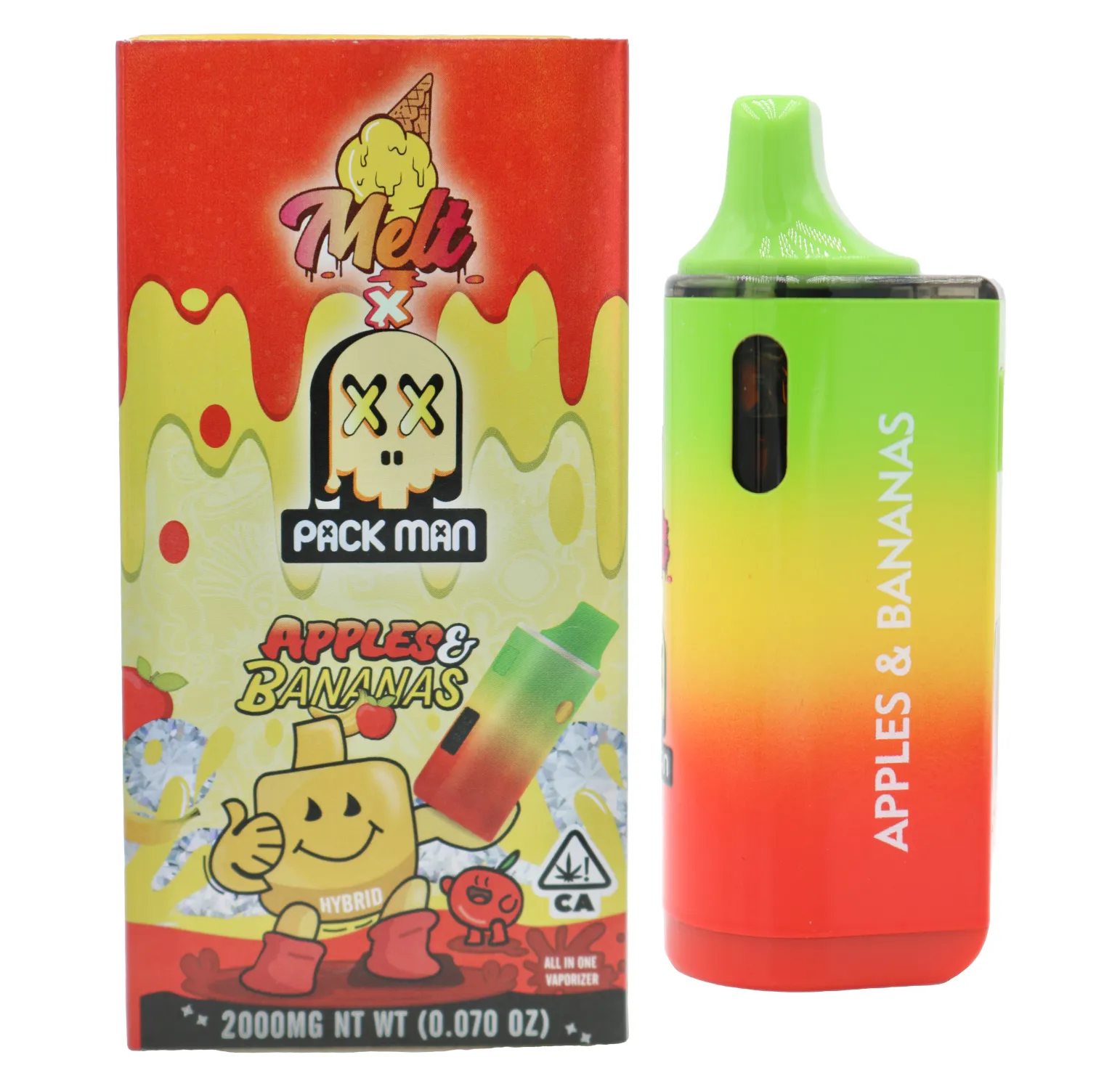 Melt-x-PackMan-2G-Disposable-–-Apples-and-Bananas
